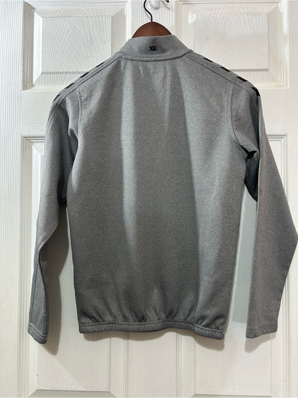 Hummel Carolina Core FC Quarter Zip Pullover Youth Boys Size YM 12 Gray - Picture 2 of 7